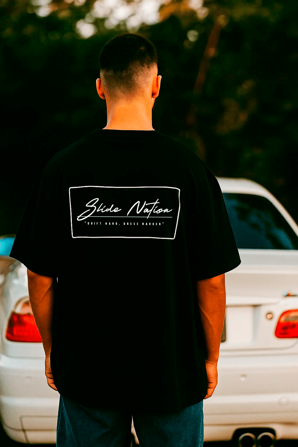 OG 1 BLACK - " DRIFT HARD, DRESS HARDER "